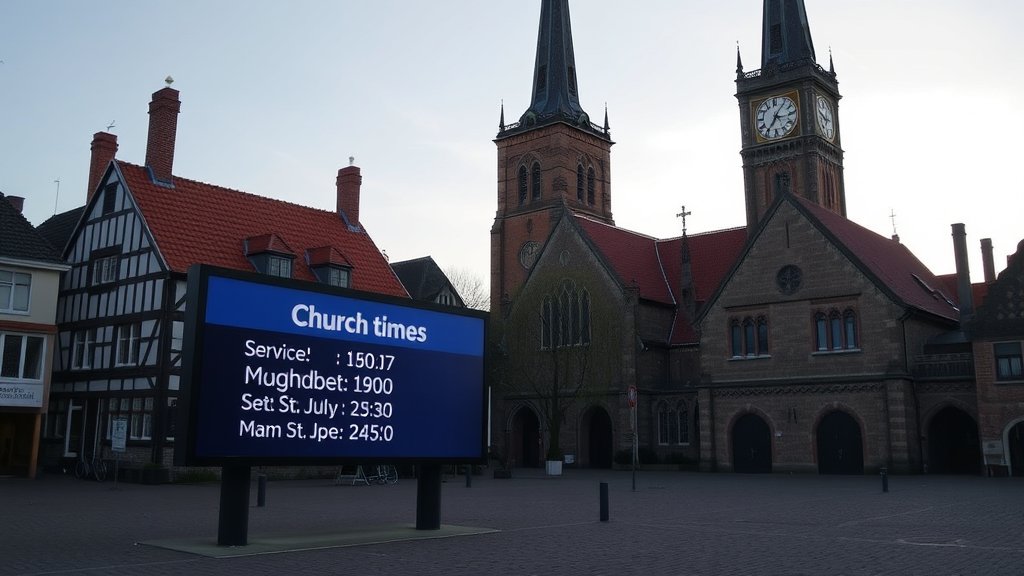 Kerkdiensten in nederland: van vroege vogels tot avondmissen